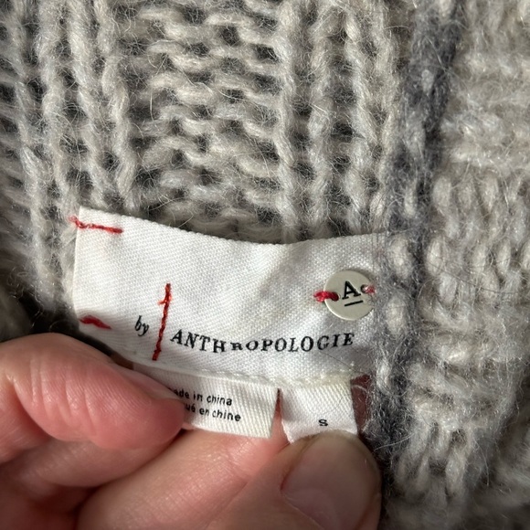 Anthropologie | oversized | cozy | variegated | sweater | s - Picture 8 of 12